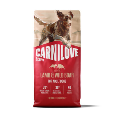 Carnilove ACTIVE Lamb & Wild Boar Dog Food