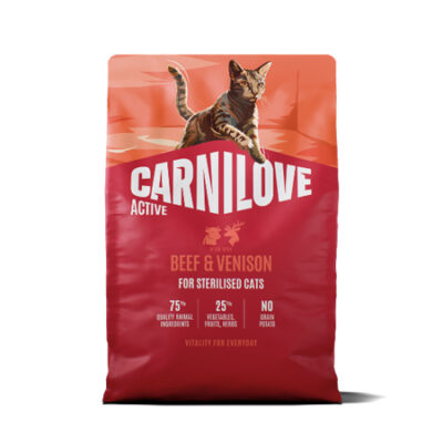 Carnilove ACTIVE Beef & Venison Cat Food