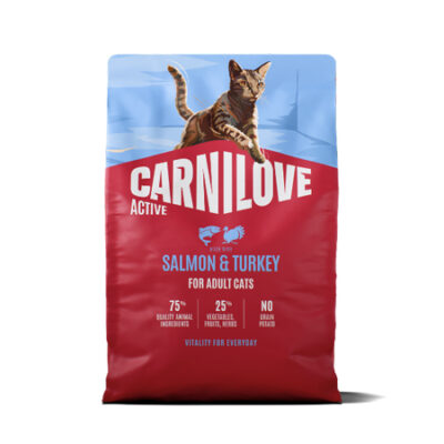 Carnilove ACTIVE Salmon & Turkey Cat Food