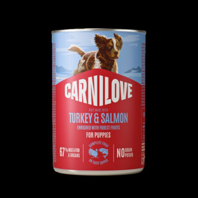 Carnilove Turkey & Salmon Can Paté for Puppies