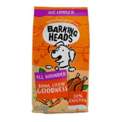 Barking Heads Adult Dog All Hounder Bowl Lickin' Goodness Chicken 12kg