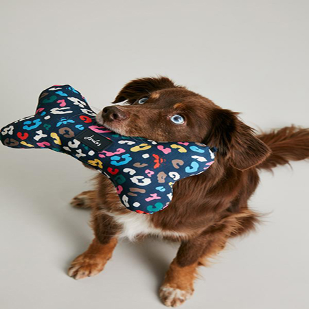 Joules Multi-Bee Print Comfort Bone Toy - Image 2