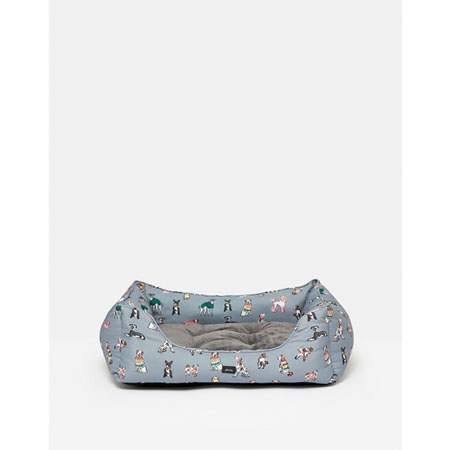 Joules Rainbow Dogs Box Bed