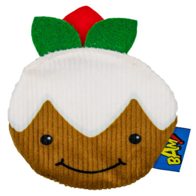 BAM! Xmas Pudding Cat Toy