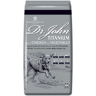Dr. John Titanium Chicken with vegetables