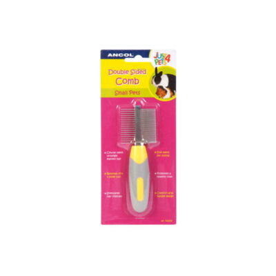 Just 4 Pets Small Animal Double Sided Comb