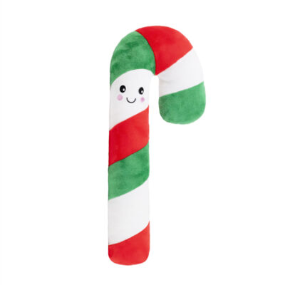 Rosewood Cupid and Comet Carrie Candy Cane Rope Core Dog Toy