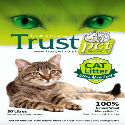 Trust premium wood pellet cat & small animal litter