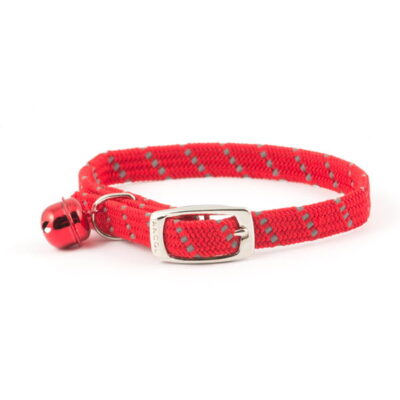 Reflective Elastic Softweave Cat Collar