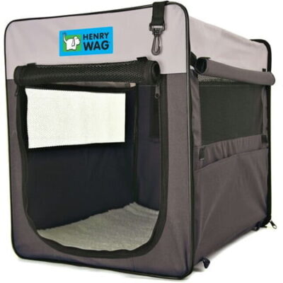 Henry Wag Canvas Pet Crate