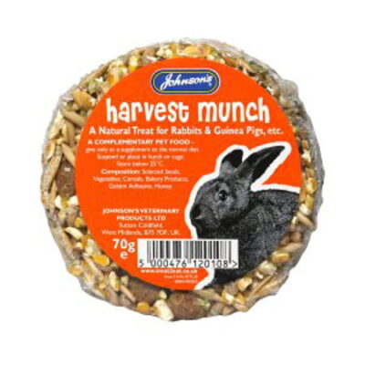 Johnsons Harvest Munch for Rabbits, Guinea Pigs