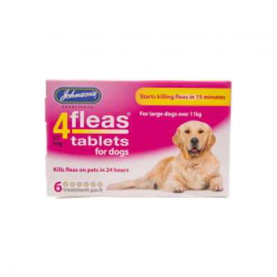 Johnsons 4fleas Tablets for Dogs