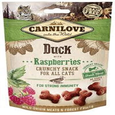 Carnilove Duck with Raspberries Crunchy Cat Treats