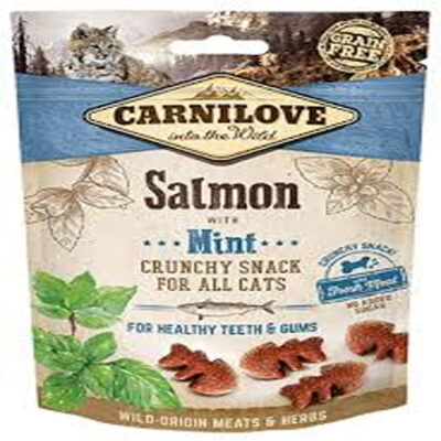 Carnilove Salmon with Mint Crunchy Cat Treats
