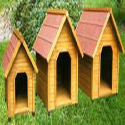 Wooden Apex Dog Kennel