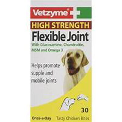 Vetzyme High Strength Flexible Joint Tablets