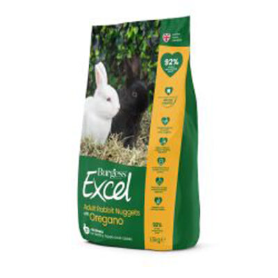 Burgess Excel Adult Rabbit Nuggets with Oregano 1.5kg