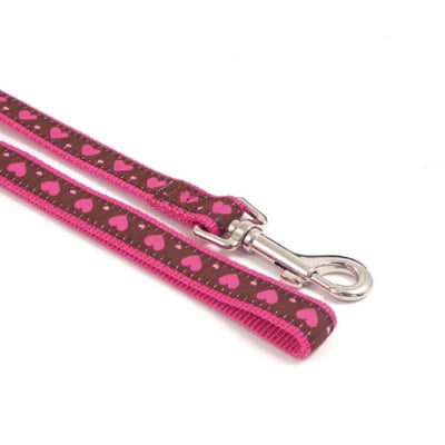 Wag 'n' Walk Leads - Pink Heart