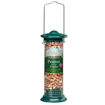 Green Die Cast Peanut & Suet Feeder