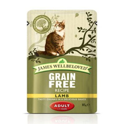 James Wellbeloved Cat Adult Pouch 12Pk