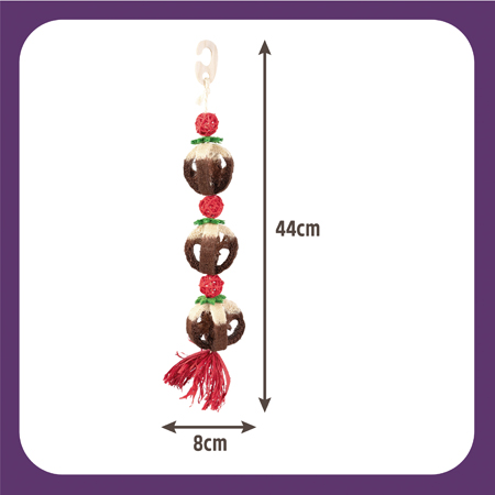 Loofa Pudding Garland - Image 2