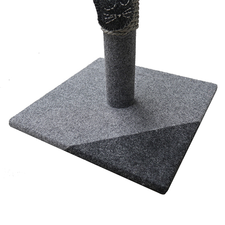 Charcoal Felt Cat Post - Image 2