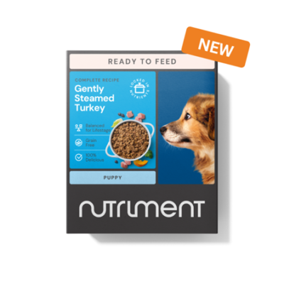 Nutriment Gently Steamed - Turkey for Puppies