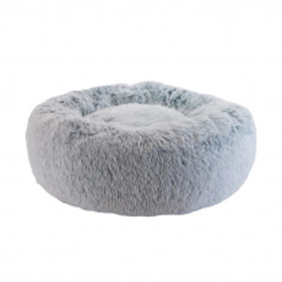 Super Plush Donut Bed Slate Grey