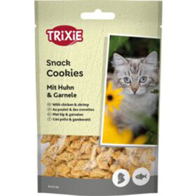 Cookies with chicken and shrimp