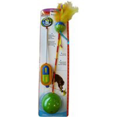 Petstages Run & Roll Remote Control Wand