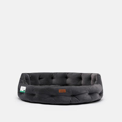 JOULES - CHESTERFIELD PET BED GREY