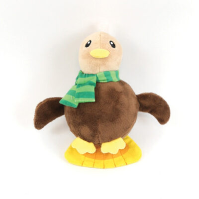 Terry the Turkey Chick Squeaker Ball Dog Toy