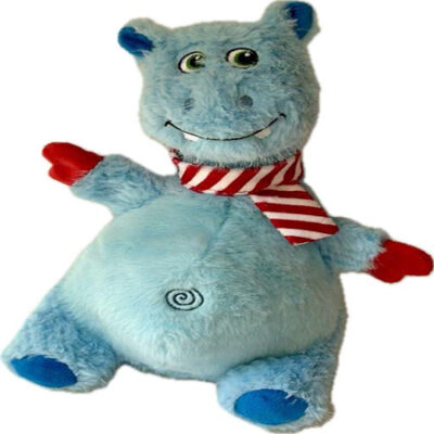 KONG Holiday Knots Belly Hippo Md/Lg