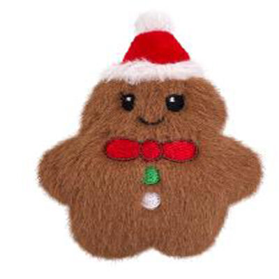 KONG Holiday Snuzzles Mini Gingerbread XS