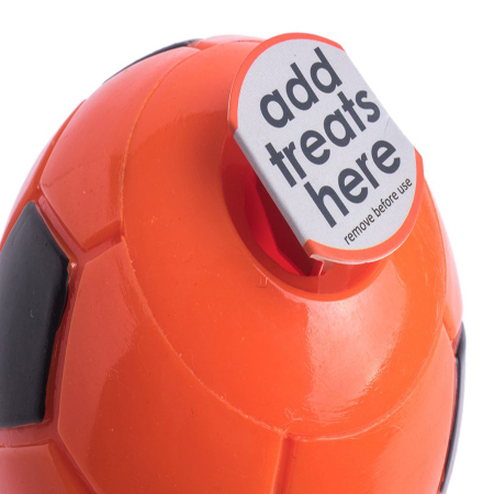 SERIOUSLY STRONG TREAT FOOTBALL DOG TOY - Image 2