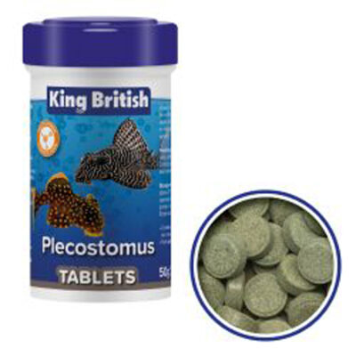 King British Plecostomus Food Tablets
