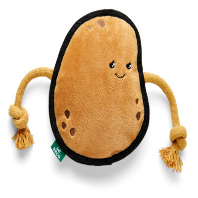 Plush Potato Dog Toy