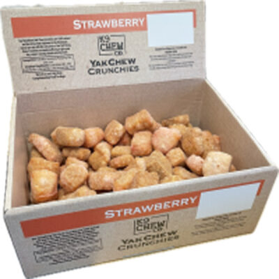 Yak Cheese Chew Crunchies Strawberry