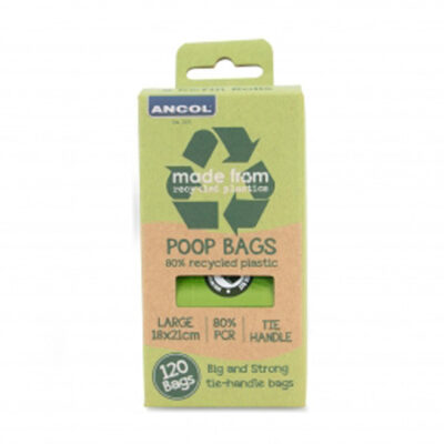 Poop Bags 8 Rolls 120 Bags