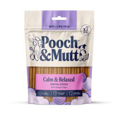 Pooch & Mutt Calming Dental Sticks for Dogs 1x7 pack