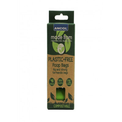 Made From Plastic Free Poo Bags 48 Bags