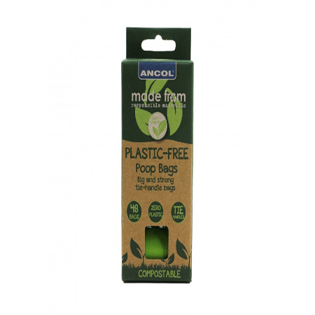 Made From Plastic Free Poo Bags 48 Bags