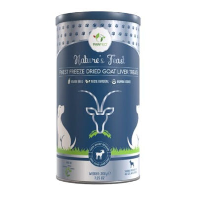 Nature's Feast Freeze-Dried Goat Liver Treats for Dogs