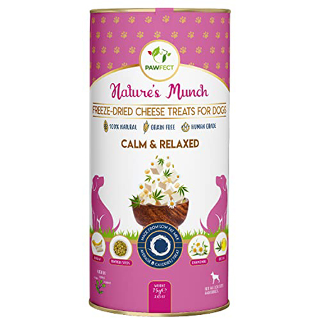 Nature's Munch Freeze-Dried Cheese Calming Treats