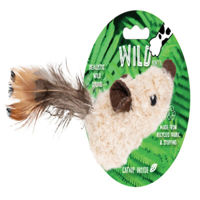 Wild Hunter Cat Toy Feather Mouse