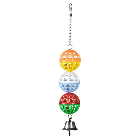 3 Lattice Ball with Bell Toy