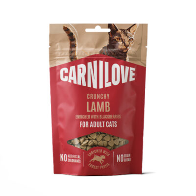 Carnilove Lamb with Blackberries Crunchy Cat Treats