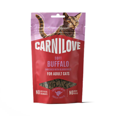 Carnilove Buffalo enriched with Blueberries Soft Cat Treats
