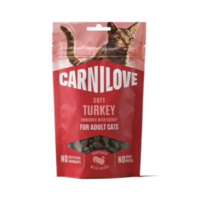 Carnilove Turkey enriched with Catnip Soft Cat Treats