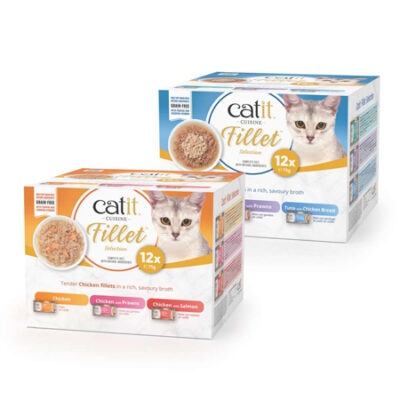 Fillet in Broth Variety Pack (Chicken or Fish)